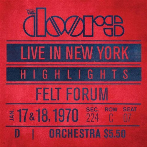 The Doors: Live in New York ( Vinyl )