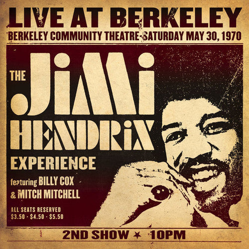 Jimi Hendrix: Jimi Hendrix Experience Live at Berkeley ( Vinyl )