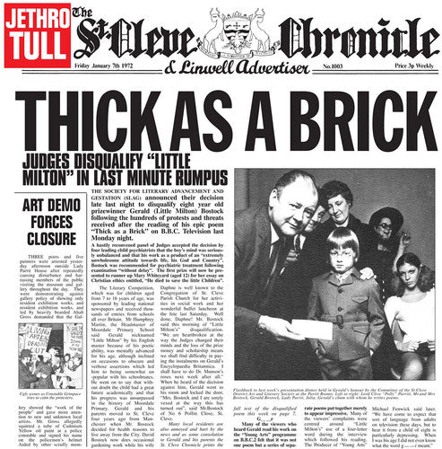 Jethro Tull: Thick As a Brick ( Vinyl )