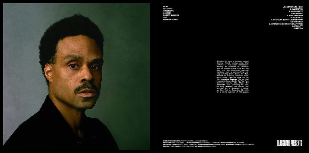 Bilal feat. Questlove, Common, Robert Glasper and Burniss Travis: Live at Glasshaus ( Vinyl )