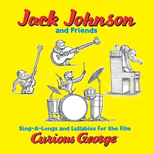 Jack Johnson & Friends: Curious George (Sing-a-Long Songs and Lullabies for the Film) ( Vinyl )