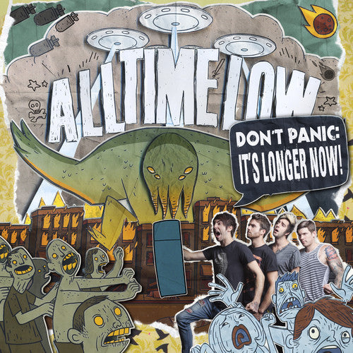 All Time Low: Don't Panic: It's Longer Now - Orange ( Vinyl )