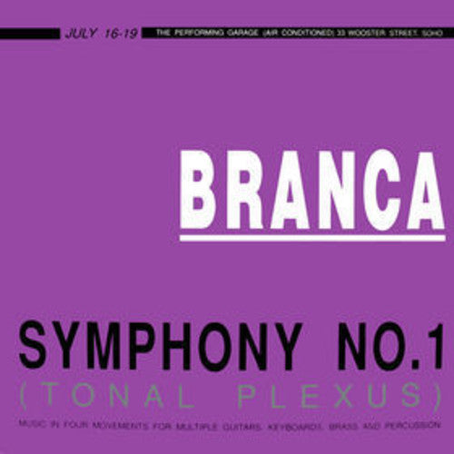 Glenn Branca: Symphony No. 1 (Tonal Plexus) ( Vinyl )