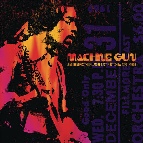 Jimi Hendrix: Machine Gun Jimi Hendrix The Fillmore East First Show 12/31/1969 ( Vinyl )