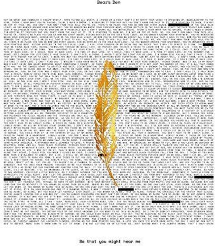 Bear's Den: So That You Might Hear Me ( Vinyl )