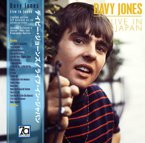 Davy Jones: Live In Japan (Red, White & Blue Vinyl) ( Vinyl )