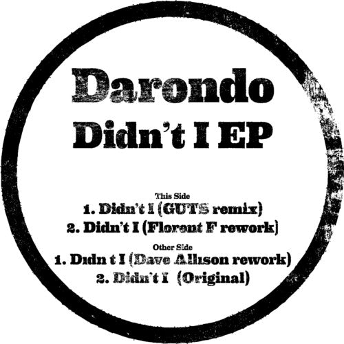 Darondo: Didn't I ( Vinyl )