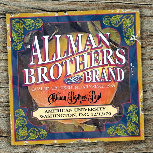 The Allman Brothers Band: American University Washington D.C.12-13-70 ( Vinyl )