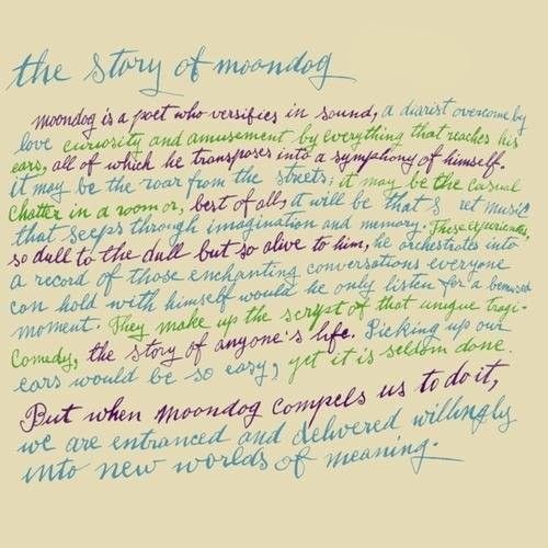 Moondog: Story Of Moondog ( Vinyl )