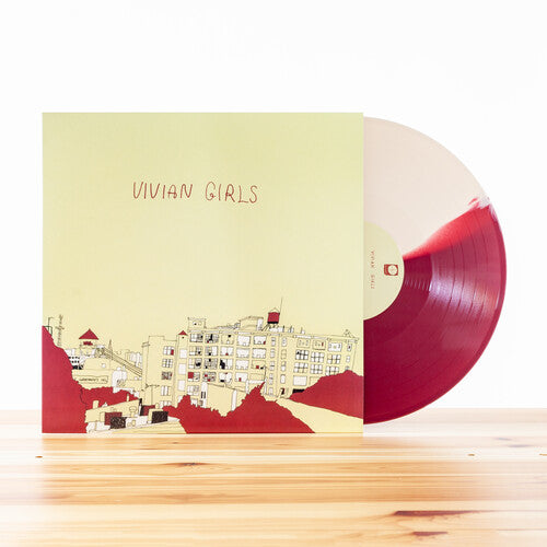 Vivian Girls: Vivian Girls (Half Cream/Half Maroon Vinyl) ( Vinyl )
