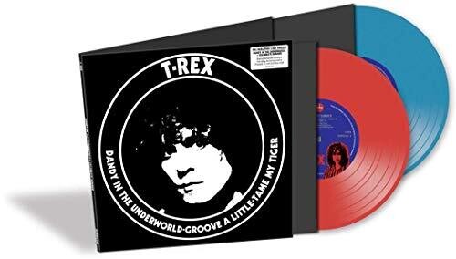 T.Rex: Dandy In The Underworld [Red & Blue Colored 10-Inch Set] ( Vinyl )