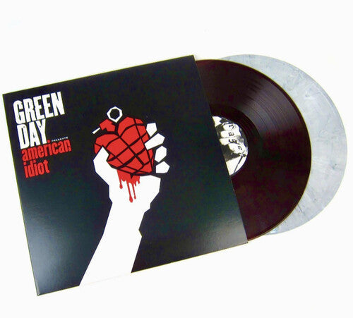 Green Day: American Idiot - Limited Colored Vinyl with LP1 pressed on Red with Black swirl & LP2 pressed on White with Black swirl ( Vinyl )