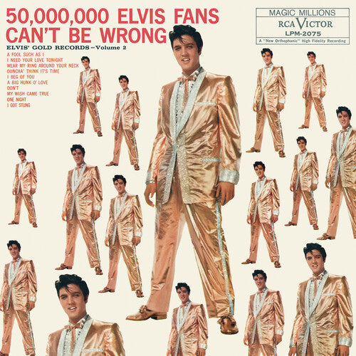 Elvis Presley: 50,000,000 Elvis Fans Can't Be Wrong: Elvis' Gold Records Volume 2 ( Vinyl )