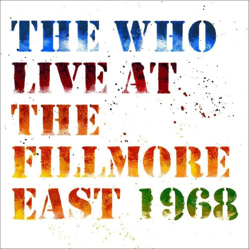 The Who: Live At The Fillmore East ( Vinyl )