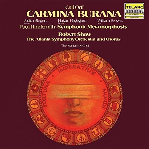 Orff / Shaw, Robert / Atlanta Symphony Orchestra: Carmina Burana ( Vinyl )