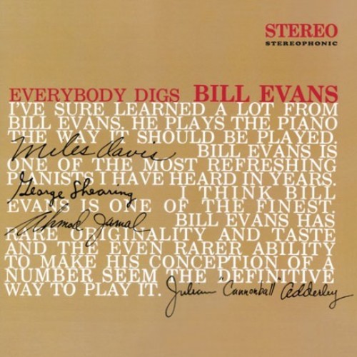 Bill Evans: Everybody Digs Bill Evans ( Vinyl )