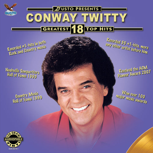 Conway Twitty: Greatest 18 Top Hits ( Vinyl )