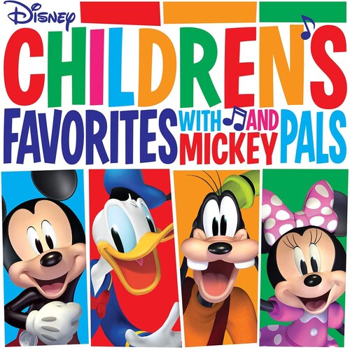 Various Artists: Children's Favorites With Mickey And Pals (Various Artists) ( Vinyl )