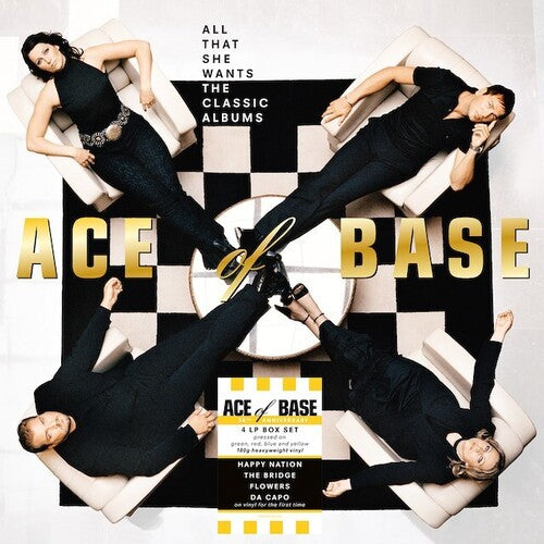 Ace of Base: All That She Wants: The Classic Albums [180-Gram Green, Red, Blue & Yellow Colored Vinyl] ( Vinyl )