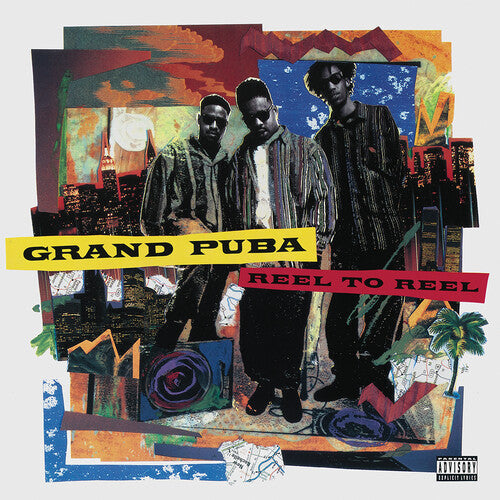Grand Puba: Reel to Reel (LP-1 Tangerine Orange with Canary Yellow & LP-2 Blue Jay with White) ( Vinyl )