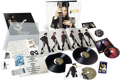Prince: Welcome 2 America (Deluxe - 2 LP / 1 CD / 1 Blu-Ray) ( Vinyl )