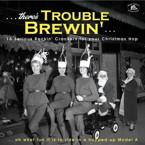 Various Artists: There's Trouble Brewin': 16 Serious Rocki' Crackers For Your Christmas Hop (Various Artists) ( Vinyl )