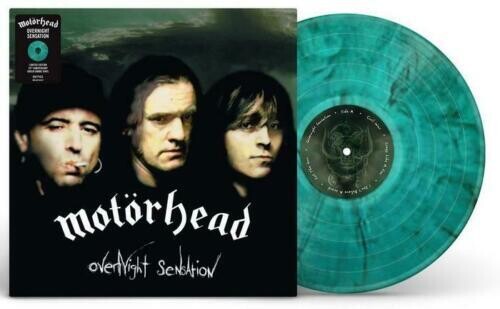 Motorhead: Overnight Sensation (Green Smoke Splatter Vinyl) ( Vinyl )