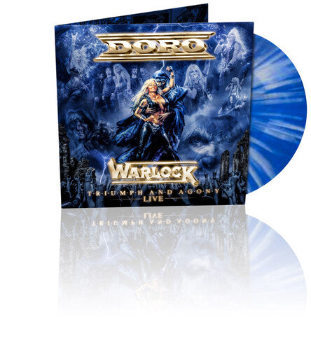 Doro: Warlock - Triumph & Agony Live (Marble Blue & White Vinyl) ( Vinyl )