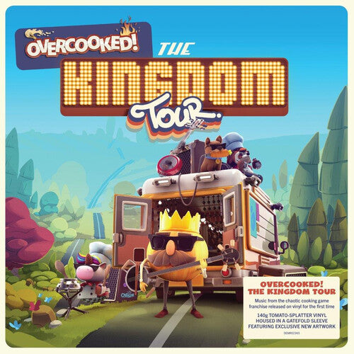 Overcooked: The Kingdom Tour / O.S.T.: Overcooked: The Kingdom Tour (Video Game Soundtrack) [140-Gram 'Tomato Splatter' Colored Vinyl] ( Vinyl )