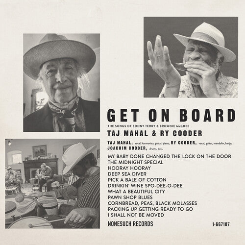Taj Mahal & Ry Cooder: Get On Board ( Vinyl )