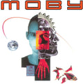 Moby: Moby - Black/White Marble on Blue ( Vinyl )