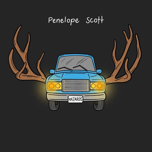 Penelope Scott: Hazards - White & Black A-Side/B-Side ( Vinyl )