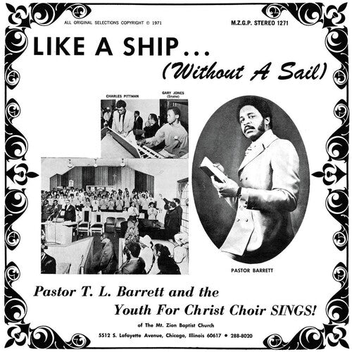 Pastor T.L. Barrett & The Youth For Christ Choir: Like A Ship (without A Sail) ( Vinyl )