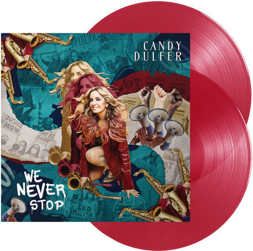 Candy Dulfer: We Never Stop - 2LP Red Vinyl w/ Bonus Track ( Vinyl )