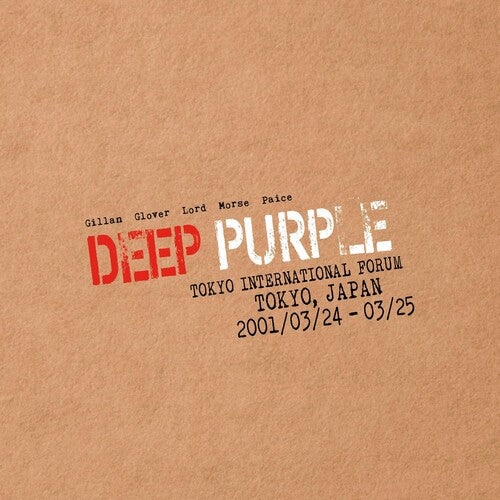 Deep Purple: Live In Tokyo 2001 ( Vinyl )