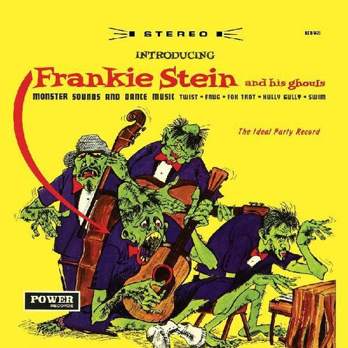 Frankie Stein: Introducing Frankie Stein and His Ghouls (Coke Clear w/ Yellow Streaks Viny) ( Vinyl )
