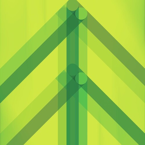 El Ten Eleven: Every Direction Is North - Green Glass ( Vinyl )