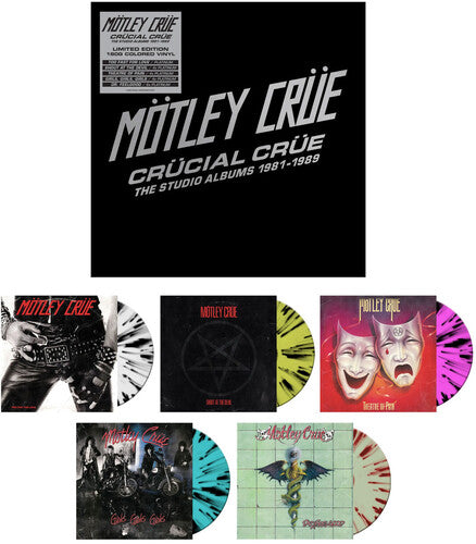 Motley Crue: Crucial Crue: The Studio Albums 1981-1989 ( Vinyl )