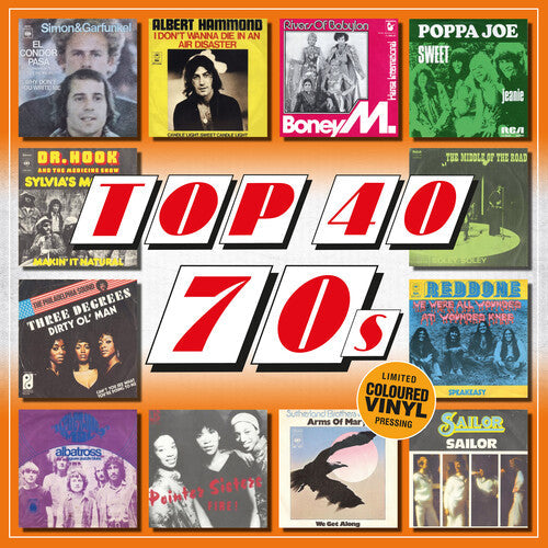 Various Artists: Top 40 70s / Various - 140-Gram Colored Vinyl ( Vinyl )