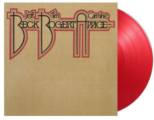 Beck, Jeff / Bogert, Tim / Appice, Carmine: Beck Bogert & Appice: 50th Anniversary - Limited 180-Gram Transparent Red Colored Vinyl ( Vinyl )