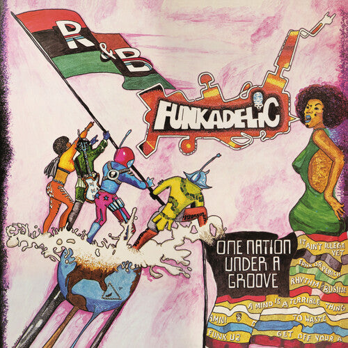 Funkadelic: One Nation Under A Groove - Red & Green Colored Vinyl with Bonus 12-Inch ( Vinyl )