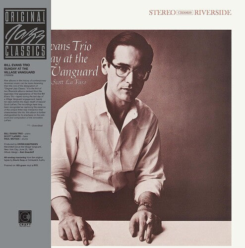 Bill Evans: Sunday At The Village Vanguard (Original Jazz Classics Series) ( Vinyl )