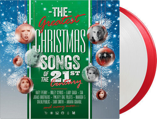 Various Artists: Greatest Christmas Songs Of 21st Century / Various - Limited 180-Gram Red & White Colored Vinyl ( Vinyl )