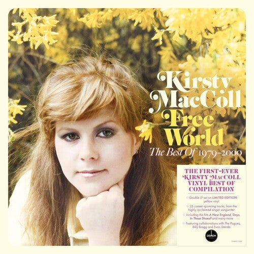 Kirsty MacColl: Free World: The Best Of Kirsty Maccoll 1979-2000 - 140-Gram Yellow Colored Vinyl ( Vinyl )