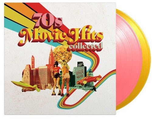 Various Artists: 70's Movie Hits Collected / Various - Limited 180-Gram Pink & Yellow Colored Vinyl ( Vinyl )