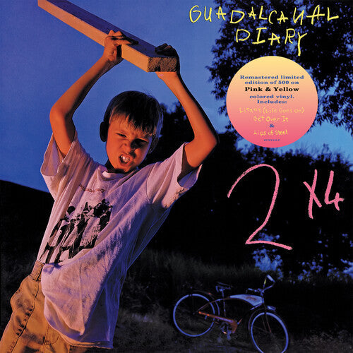 Guadalcanal Diary: 2 X 4 - Pink/yellow Swirl ( Vinyl )
