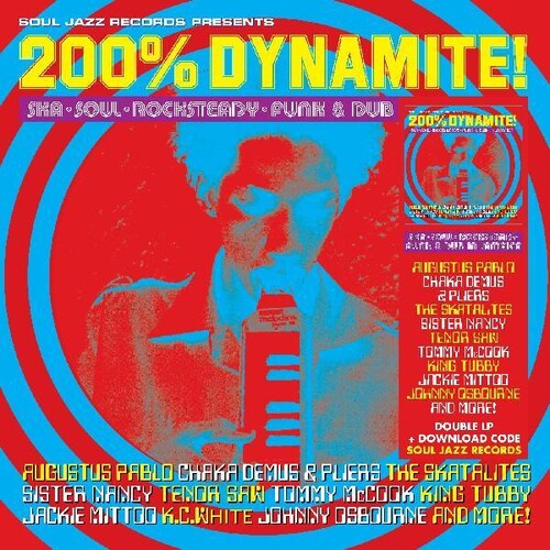 Soul Jazz Records Presents: 200% Dynamite Ska Soul Rocksteady Funk & Dub in Jamaica ( Vinyl )