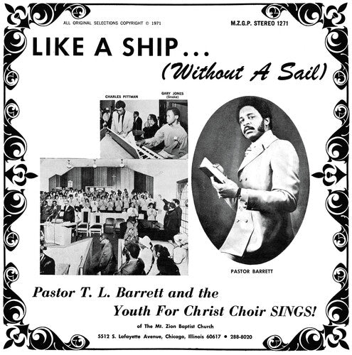 Pastor T.L. Barrett: Like a Ship (Without a Sail) ( Vinyl )