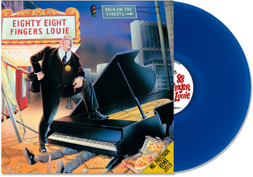 88 Fingers Louie: Back on the Streets (Remixed and Remastered) - Blue ( Vinyl )
