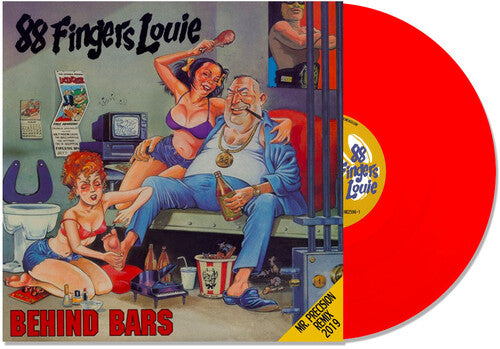 88 Fingers Louie: Behind Bars - Red ( Vinyl )
